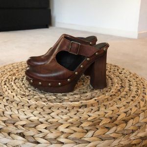 Free People Wonders Clog - Euro 38